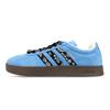 Vl Court Impact Resistance Quick Dry Low Top Skateboard Shoes Unisex Blue Black JI0496(Team47-ad)