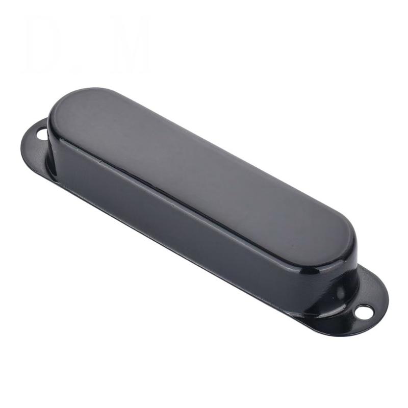 

Single Coil Guitar Neck Pickup Cover Electric Guitar Neck Pickup Shell Guitar Hardware Guitar Accessories Metal Texture чорний