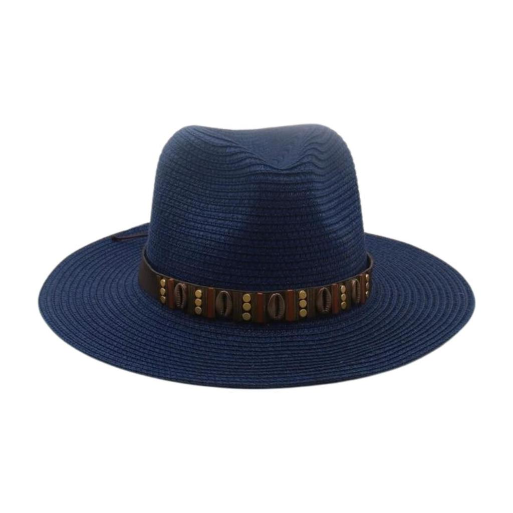 Famous Style Straw Hat Men And Women Travel Beach Sun Hat