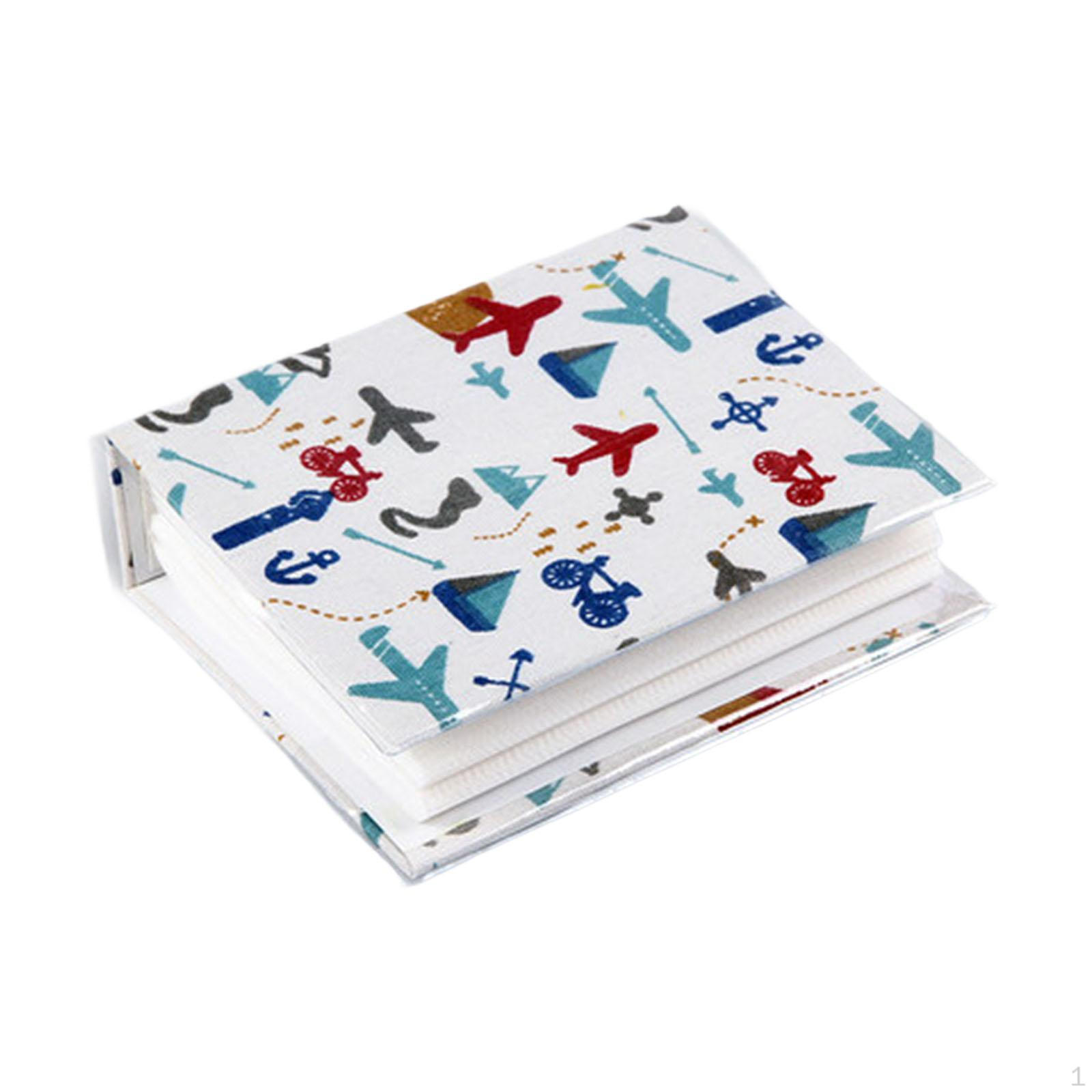 

Фотоальбом для фотографий в самолете, памятка, книга для хранения фотографий для путешествий 17.1cmx23cmx5cm