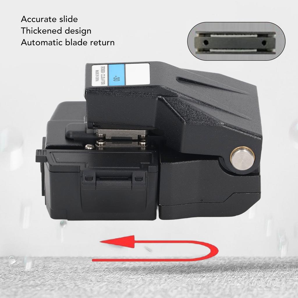 SKL-30 High Accuracy Fiber Optic Cleaver Fluent Cutting Stable Performance Optical Fiber Cutter for Cold Splice