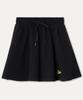 Mayol Smile Logo Pique Skirt_Black