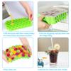 37 Grids Ice Cube Tray Honeycomb Ice Cube Molds Silicone Ice Molds for Juice Whiskey Cocktail Ice Maker Convenient Clean Ice Mold