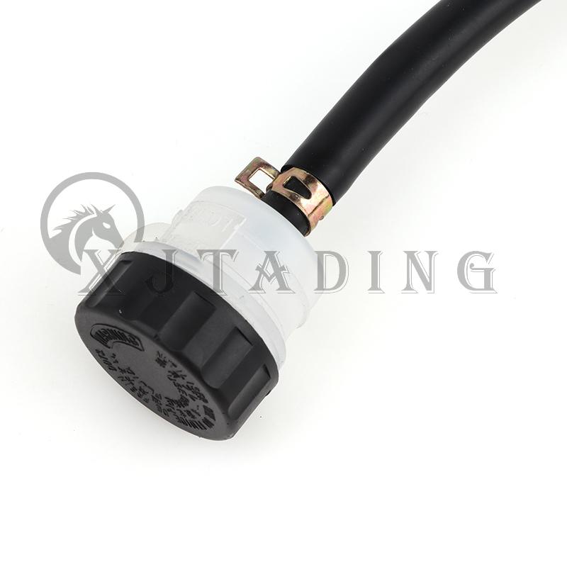 Motorcycle Rear Foot Hydraulic Brake Pump Refit Rear Brake Master Cylinder Reservoir For Pit Dirt Bike Motorbike ATV Buggy Quad