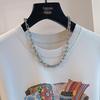 Women's Cotton Blend Loose Fit Round Neck Print T-Shirt