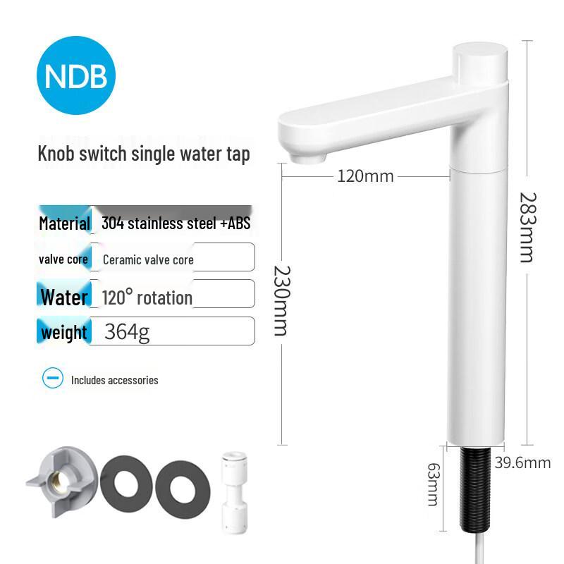 

TLXT Stainless Steel Single Cold Water Purifier Faucet