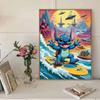 5D Diy Diamond Painting Stitch On The Surf Full Drill Rhinestones Mosaic Embroidery Handmade Products Home Decor Gift