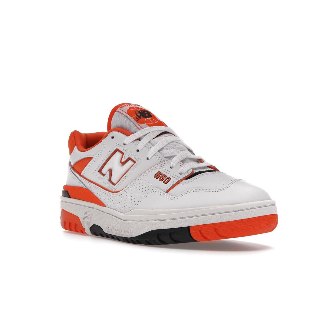New Balance 550 Varsity Orange Unisex Sneakers White BB550HG1