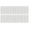 HEPA Filters 8 Pack Compatible Robot Vacuum Replaent Filter White