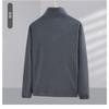 Polar Fleece Jacket Men's Outer Wear Cardigan Sweatshirt Autumn and Winter Windproof Warm Fleece Casual Fashion