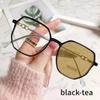 Blue Light Blocking Photochromic Myopia Glasses Vintage Women Men Outdoor Sunglasses Finished Optical Short-sight Goggle Diopter