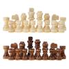 32Pcs Tournament Wood Chessmen with 2.2inch Chess Game Pieces of Missing Pieces