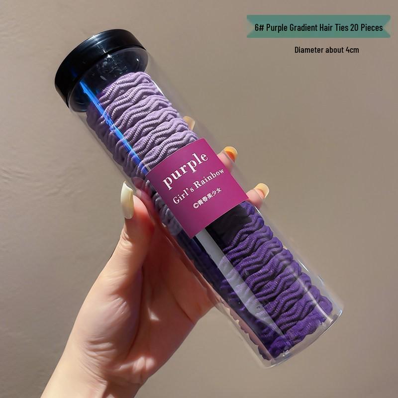 Korean Elastic Durable Seamless Hair Band Set for Women