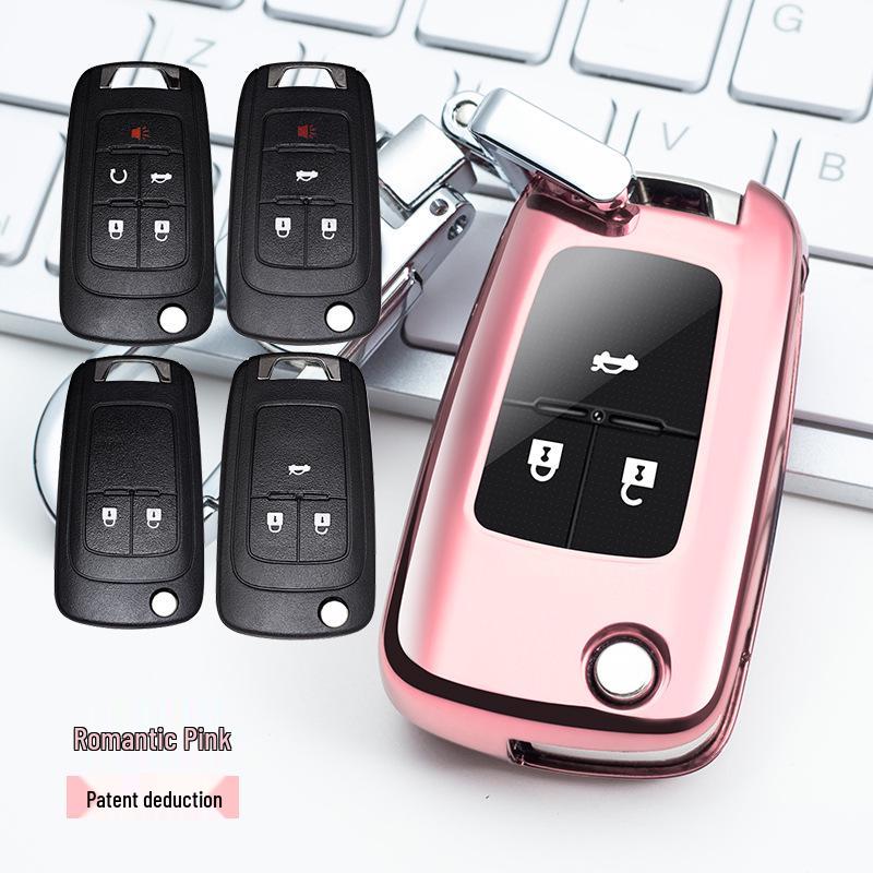 Chevrolet Key Case for Malibu, Cruze, Trax, Cavalier, Sail 3 Models