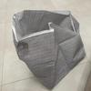 Large Capacity Clothes Storage Bag with Zipper Foldable Laundry Hamper for Blankets Bedding Dorm Travel Closet Organization