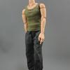 Clothes Doll Sports Bottom Soldier Figure Accessory 1/6 Miniature Clothing Soldier Casual T-shirt