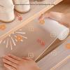 Translucent Waterproof EVA Cabinet & Drawer Mat - Mildew, Oil, and Moisture-proof for Kitchen & Wardrobe