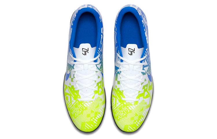 Nike Vapor 13 Club Njr Tf Turf White/Volt/Black/Racer Blue Yellow AT8000-104