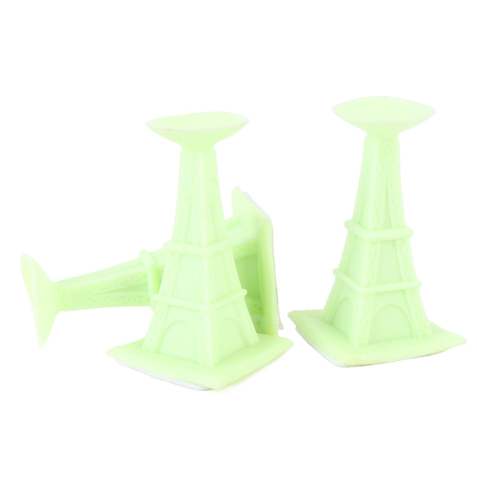 

3Pcs Washing Machine Door Prop Silicone Scratch Proof Noise Reduction Tower Type Door Prop for Bathroom Bedroom
