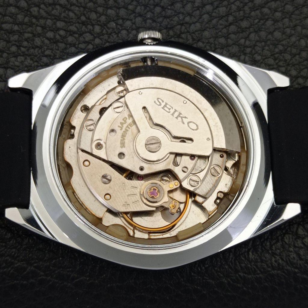 VINTAGE REFURBISHED SEIKO 5 AUTOMATIC 6309A JAPAN MENS WHITE WATCH a441370-5 Sk-a441370