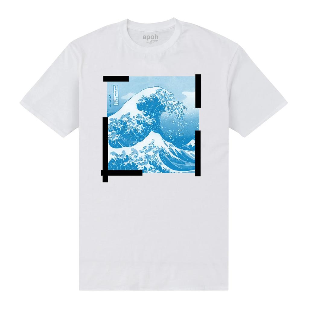Apoh Unisex Adult Tape Hokusai T-Shirt
