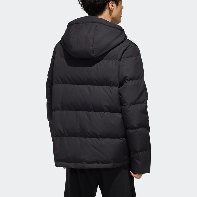 Adidas Neo M Hp Down Jacket Sport Hooded Winter Men Outerwear Black GJ8968