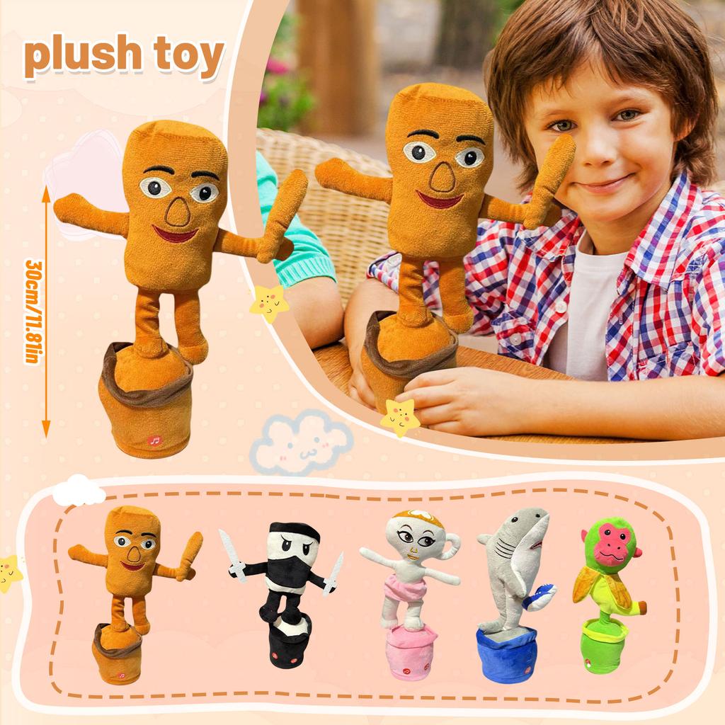 Plush Toys, Fun Stuffed Animals, Holiday Party Gifts For Boys And Girls, Room Decorations For Video Game Fans