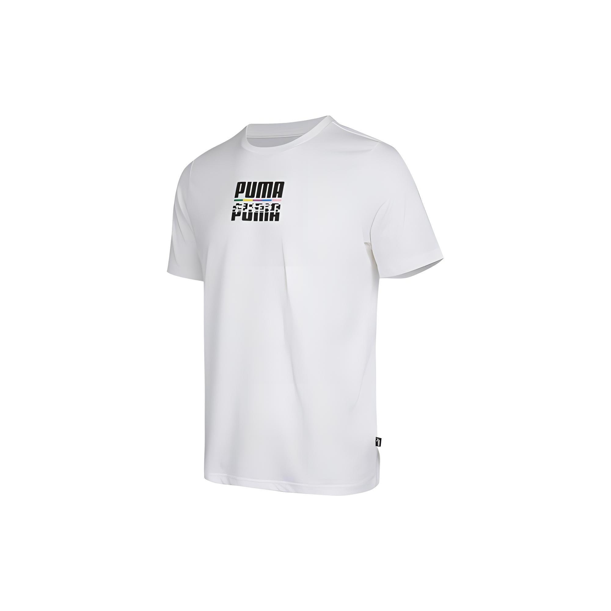 PUMA Core International T-Shirt White Men s 855977-02 L