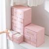 Foldable Fabric Wardrobe Organizer - Oxford Cloth Layered Storage Box