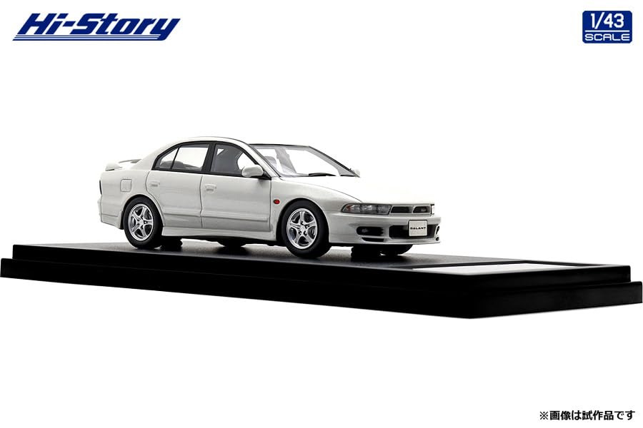 INTERALLIED Hi Story Scale Mitsubishi GALANT Galaxy White Finished Model HS513WH 1/43 VR-4 (1996)