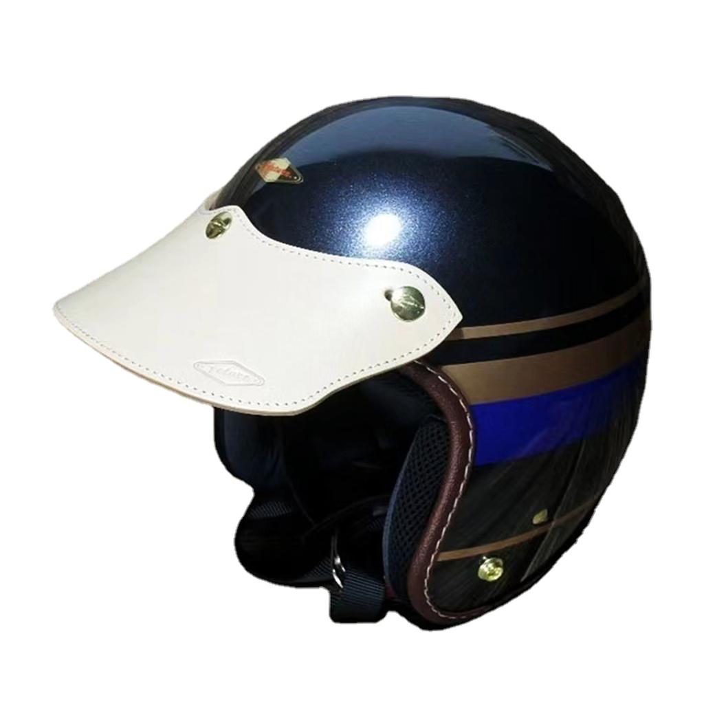 Retro 3 Pin Helmet Visors for Scooter Motorcycle Sports Jet Helmets Helmets Brim Flip Up Windshield Rain Sun Protections