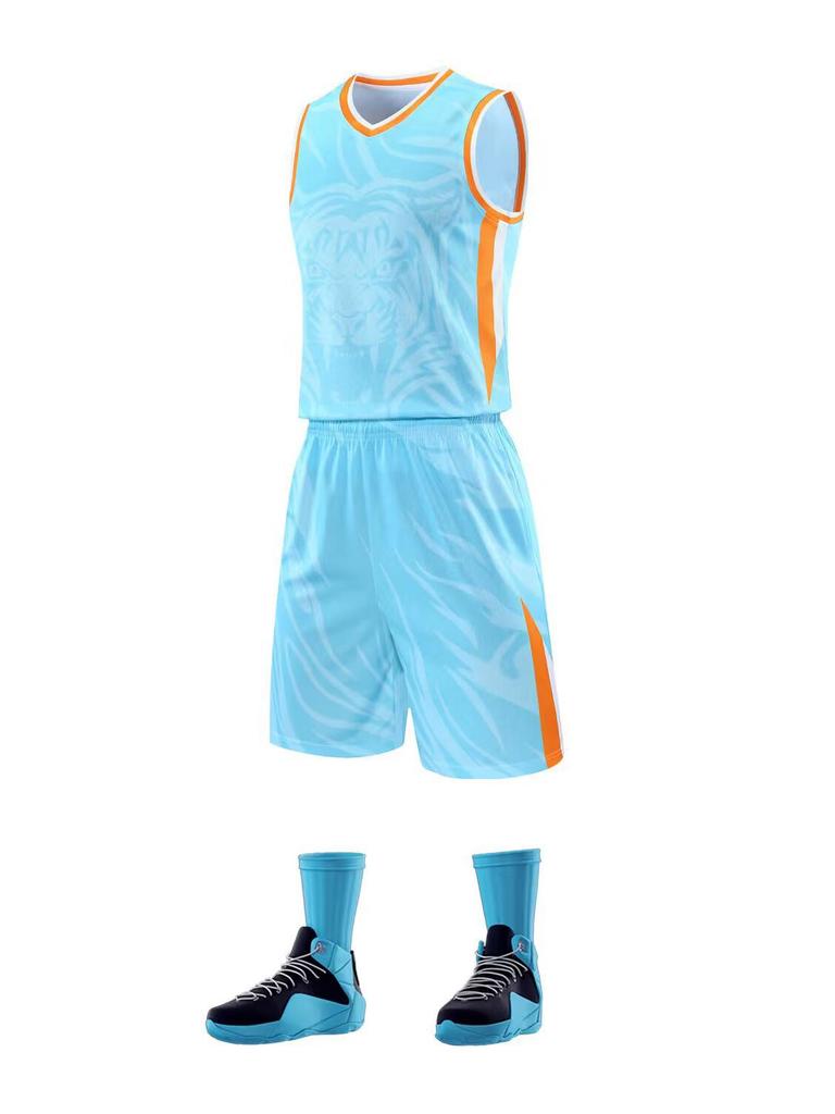 Custom Quick-Dry Basketball Uniform Set for Men & Women - Training & Competition