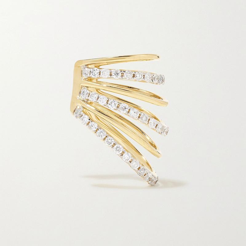 

Рождественские клипсы для ушей, противомоскитная спираль в форме диска, без сережек, женские безболезненные спиральные клипсы-косточки из циркония, простые U-образные серьги.