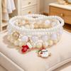4Pcs/Set Colorful Christmas Bracelet Set Adjustable Stackable Hand Chain New Charm Bangle Set  Gifts