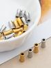 10pcs Stainless Steel Loose Spacer Tube Beads Barrel Drum Charms Pendants for Necklace Bracelet Jewelry Making DIY Handmade