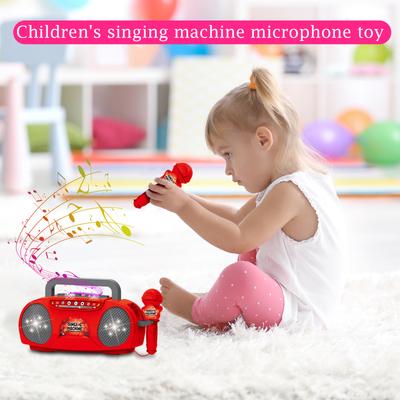 Children'S Singing Machine Microphone Toy Portable Singing Machine With Microphone Radio Karaoke Children'S Toy