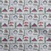 oneOone Cotton Flex Dusty Gray Fabric Camping Sewing Craft Projects Fabric Prints By Yard 40 Inch