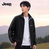 American Style Men's Stand-Collar Knit Jacket