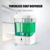 Automatic Touchless Soap Dispenser 700ml, Wall-Mounted Large Capacity Battery-Operated Sensor Hand Washer for Bathroom Kitchen