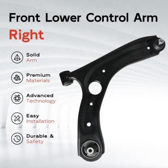 Passenger Side Front Lower Control Arm & Ball Joint for Hyundai Elantra -23