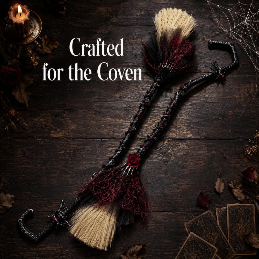 Black Tulle Cosplay Props Gothic Style Witch Hat Princess Magic Wand  Home Decor
