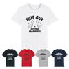 THIS GUY IS GETTING MARRIED Funny Marriage Groom Stag Do T Shirt Top Wedding
