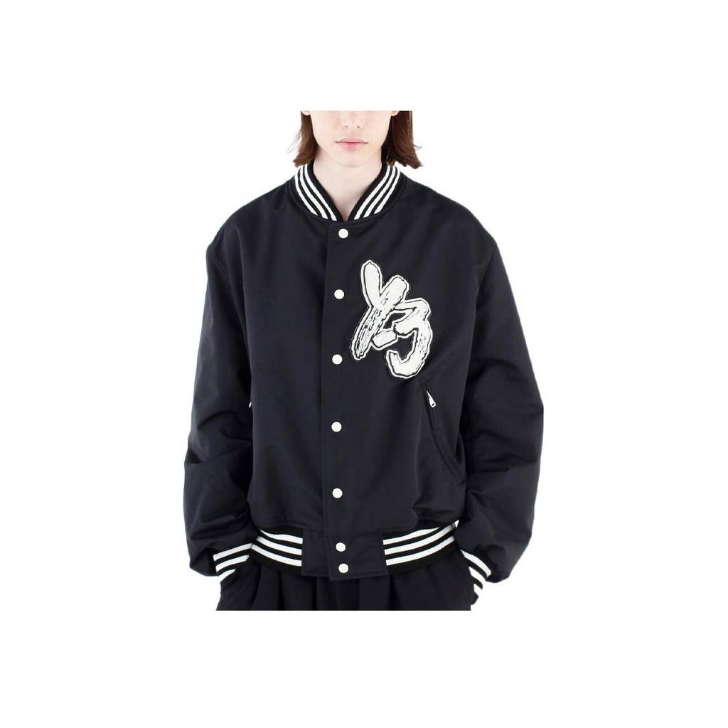 Y-3 Team Jacket Black/White Unisex Outerwear H44804
