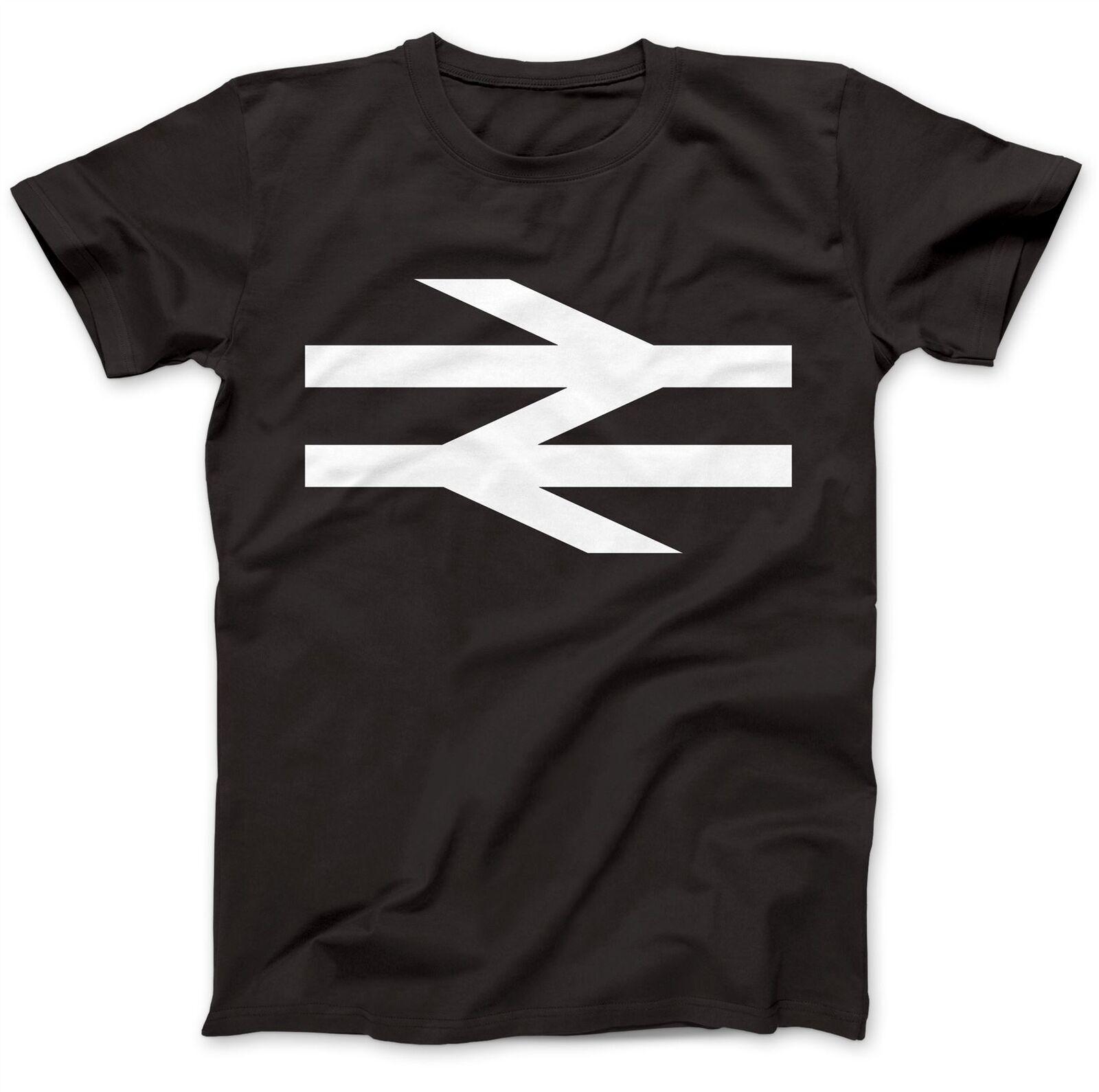 NEW British Rail As Worn By Damon Albarn TShirt Premium Cotton Arrows Train XXXL