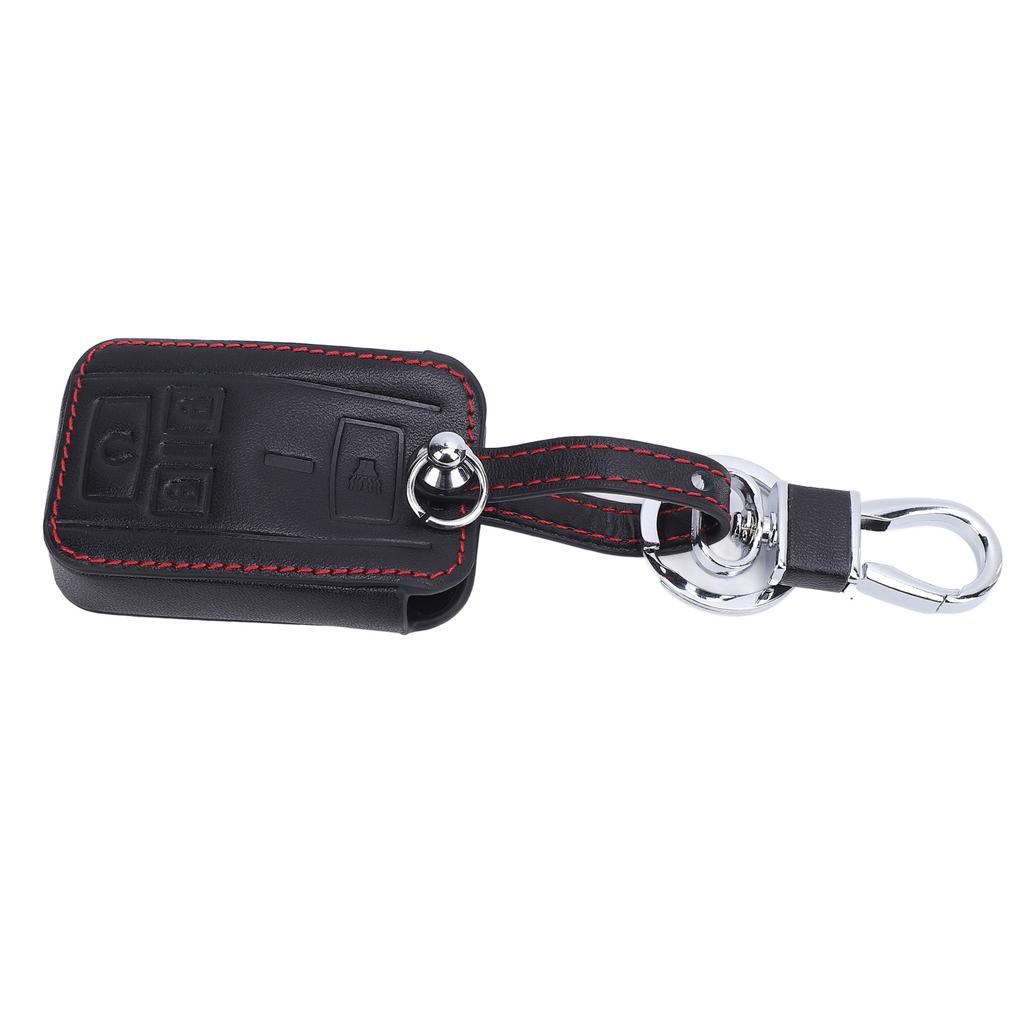 Husă cu telecomandă, cu breloc, rezistentă la praf, din piele PU, protector pentru cheia auto pentru 1500 2500