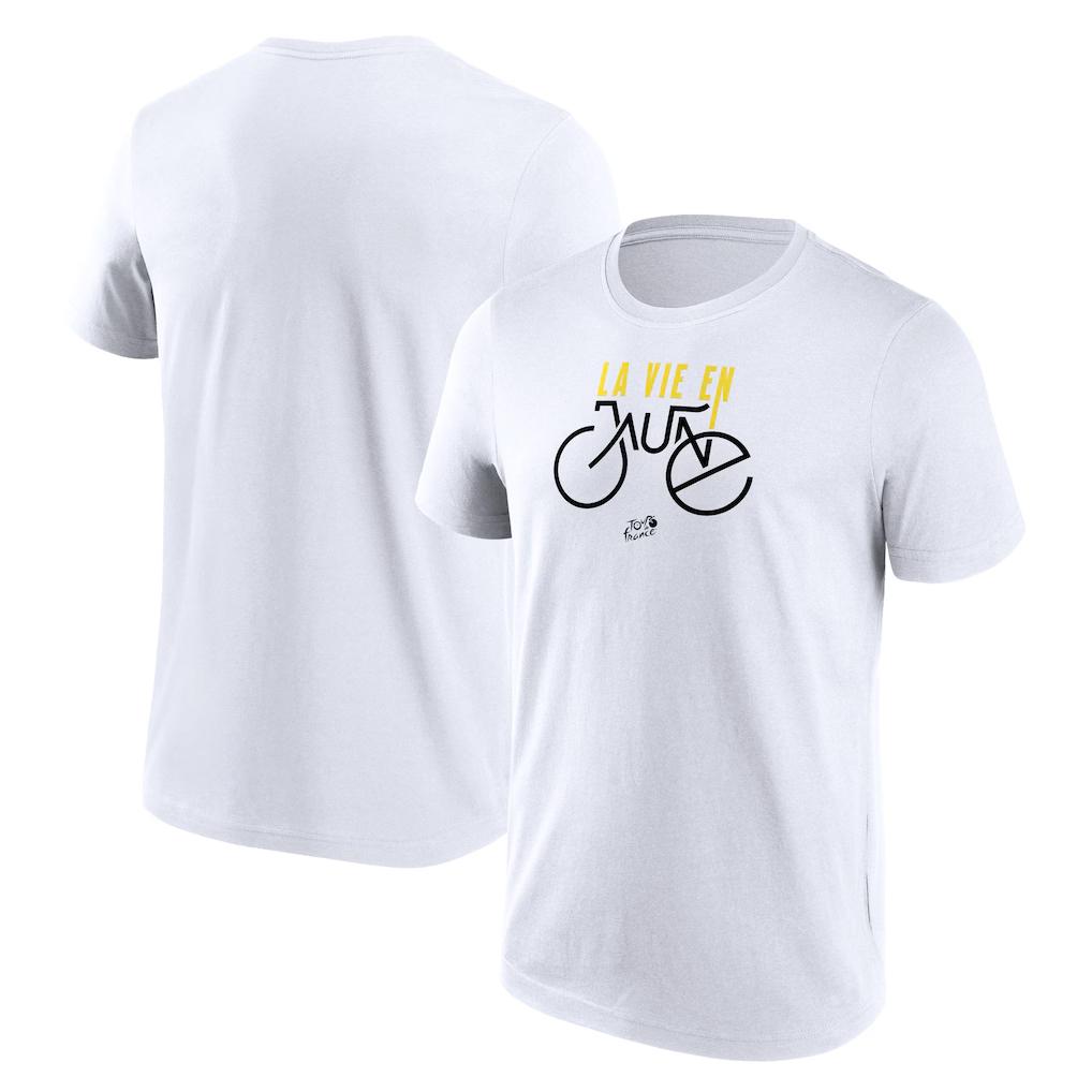 Summer Tour De France Tshirt Unisexs Cycling Fanatics Top Graphic Printing Highend Luxury Unisex Style Both Of Unisex And Unisex