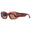 Women S Cielle SunglaSSeS Tf1187 69e Bordeaux 52mm 69e