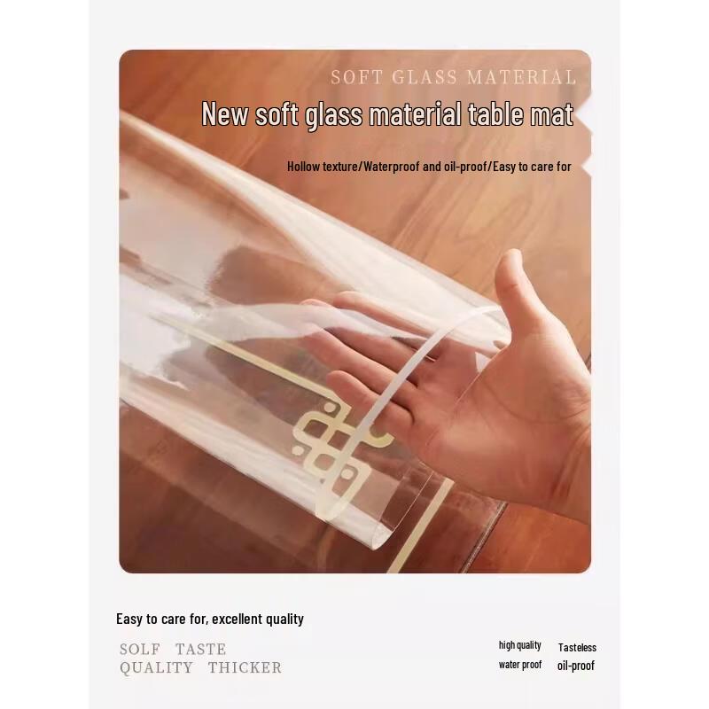 JINGRUIXIANG Waterproof Clear Table Mat