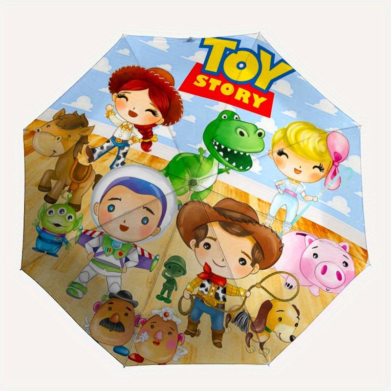 1pc Adorable Woody and Friends Toy Story Automatic Opening and Closing Folding - A Good Choice for Gifts, Fashionable and Convenient Umbrell