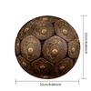 Forest Hedgehog Mandala Round Football Size 5 Adult Ball Suitable for Training Matches and Outdoor Team.